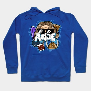 Cool 90's Cult Bowler Movie Quote Doodle Art Hoodie